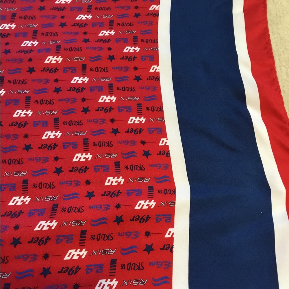 Rare Vineyard Vines Olympic Sailing Scarf Gem